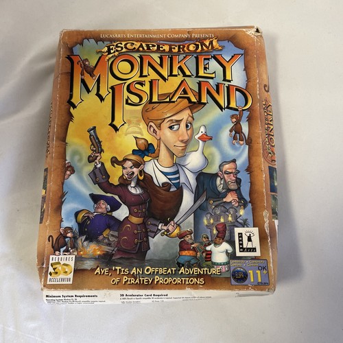 Escape from monkey island - monkey, island,
