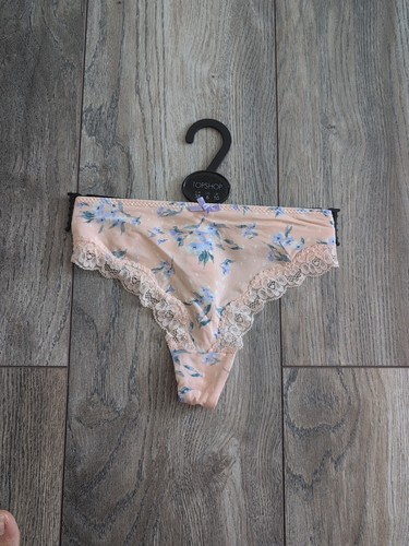 Bnwt topshop pink peach thong - bnwt,