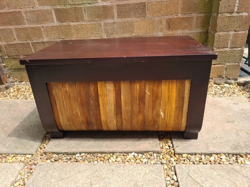 Wooden chest storage - storage, box