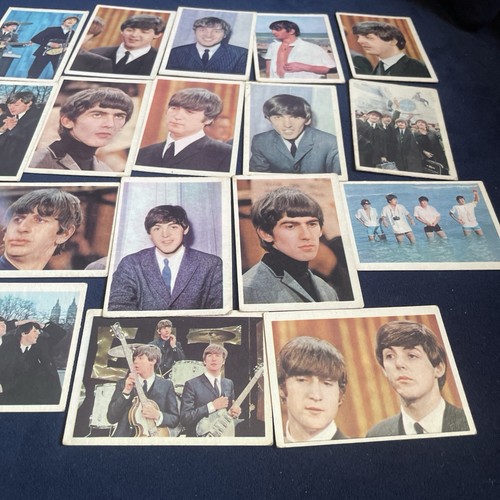 Topps beatles 1964 - beatles, colour