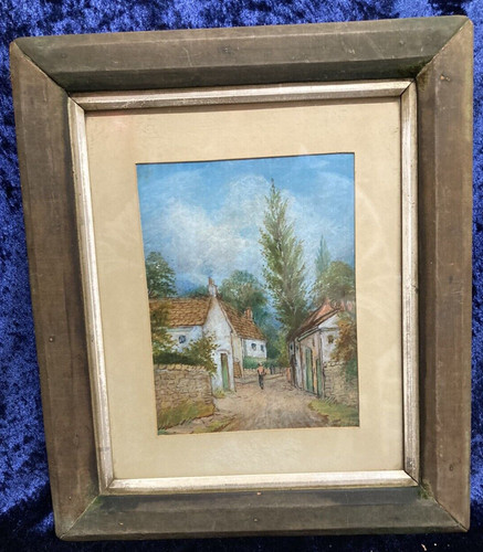 Original antique oil - original,