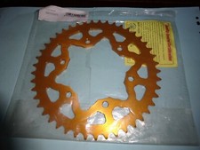REAR SPROCKET SITTA ANODISED GOLD GSXR R1 R6 FZ6 NINJA 250 300 400 JTA486 45