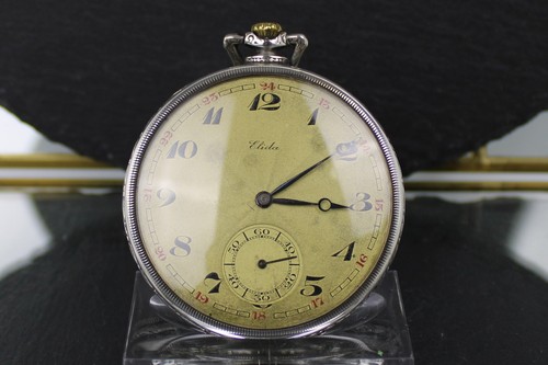 Swiss art deco pocket watch - deco,