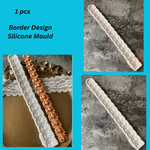 Cake decor border rope - border, mold