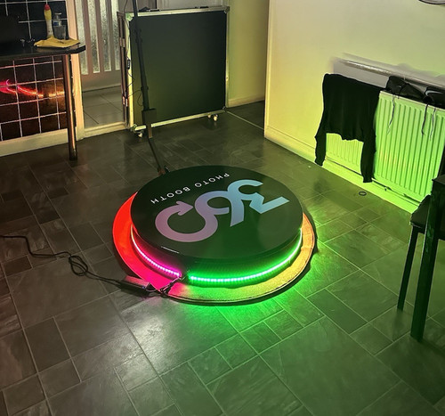 100cm 360 photo booth - photo, platform