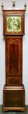 Antique Irish J. Booth Dublin 8 Day Striking Mahogany Grandfather Longcase Clock