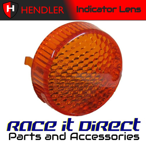 Indicator lens amber for honda - lens,