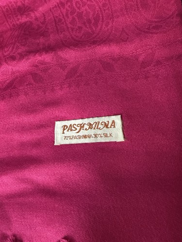 Pashmina red shawl 70 - pashmina,