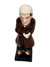 Royal Doulton Charles Dickens Scrooge Figurine  4.5 ins 