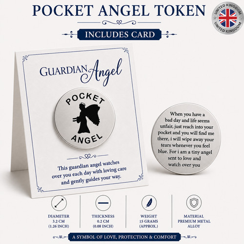 Guardian angel pocket hug - pocket,