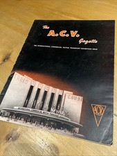 ACV (AEC) Gazette 1952 Show