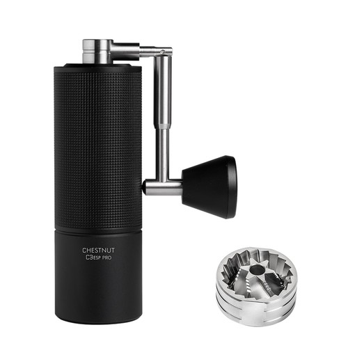 Manual coffee grinder - manual, chestnut