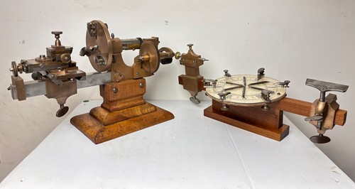 Antique brass and steel - and,