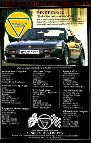Ginetta g32 sports car - sports,