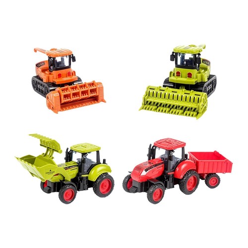 Farm tractor toy - farm, vehicle