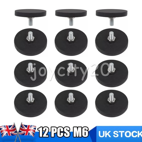 Pcs rubber coated magnet - 12,