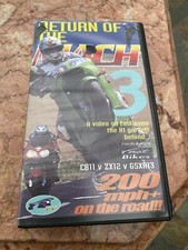 The Return Of The Mach 3 Honda CBR1100XX GSXR1300 ZXR1200 VHS Video Rare UK