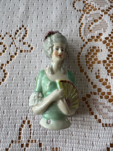 Vintage porcelain half - vintage, doll