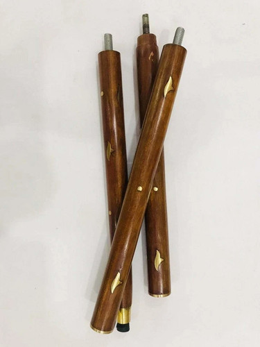 Vintage wooden walking shaft - walking,