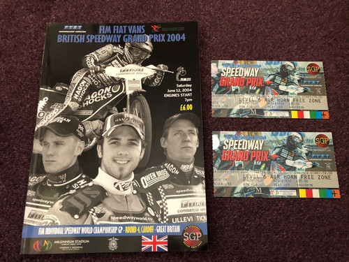 Speedway programme cardiff - speedway,