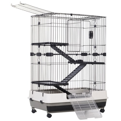 Rolling rabbit hutch small - rabbit,