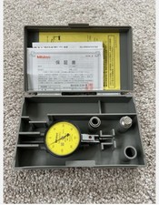 Genuine Mitutoyo Jeweled 513-404E Lever Dial Test Indicator 0.01mm