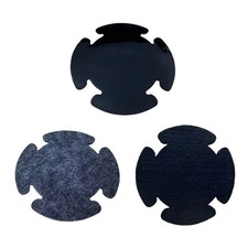 Felt Bass Drum Silencers Pad Dampeners Quiet Drum Practice Accessories