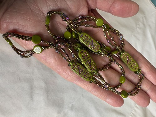 Egyptian revival necklace - revival,
