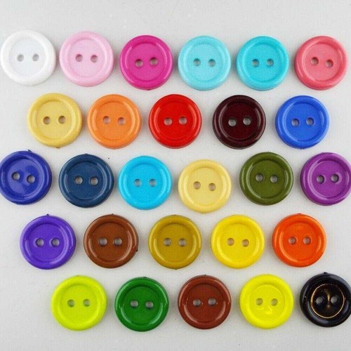 35mm large buttons round - large,