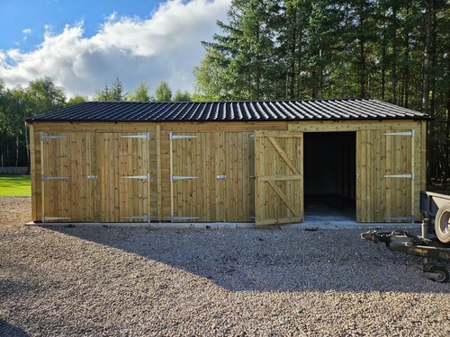 Timber garage good - timber, quality