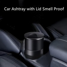 Car Ashtray Cigarette Auto Car Ash tray Cup Ash Holder Round Portable Detachable