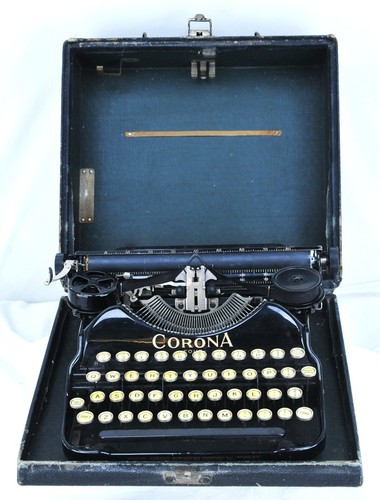 1930 corona four - corona, typewriter