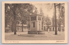 c1905 Enschede Postcard Markt