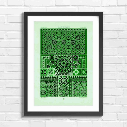 Vintage mauresque islamic - vintage, tile
