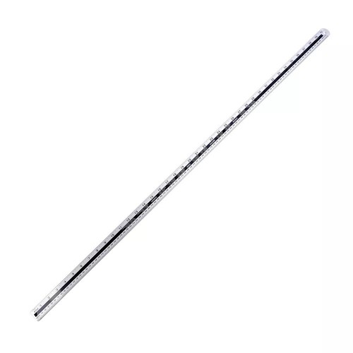 Metre aluminium ruler - 1,