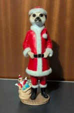 Country Artists, Magnificent Meerkats “Nicholas” . Santa, Christmas Ornament 