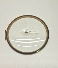 Vintage Brass Front Round