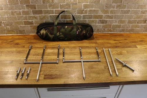 Custom carbon singles set carp - set,