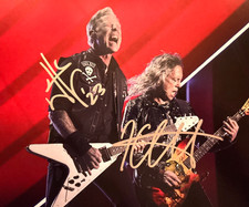 METALLICA (James, Kurt) Signed