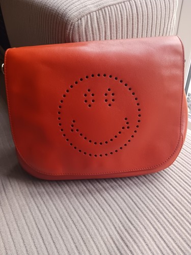 Anya hindmarch orange smiley - hindmarch,