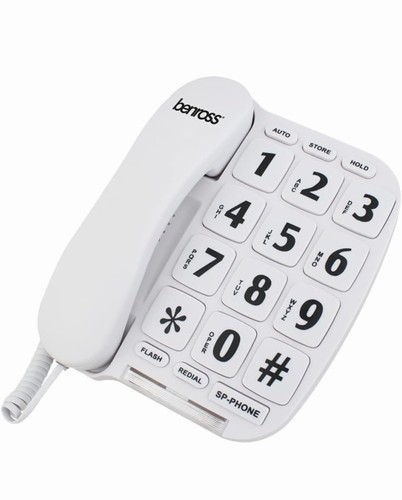 Big button white wall - big,