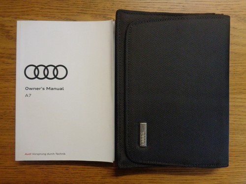 Audi owners handbook manual - audi, handbook/manual