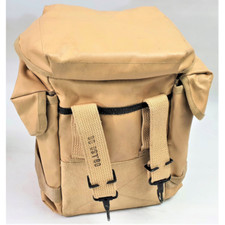 GENUINE POLISH ARMY GAS MASK BAG MP-5-WATERPROOF-DESERT-MILITARY SURPLUS.