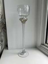 Set Of 8 Tall Mercury Glass Candle Holder/ Centrepiece Wedding