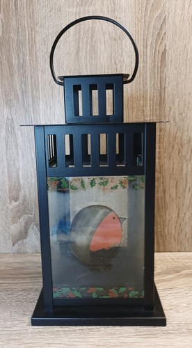 Robin holly decoupage - robin, &