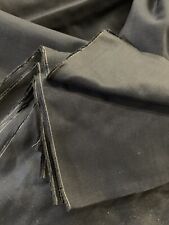 2.6 Metres Navy Blue Cotton Twill Drill Fabric Cushion Craft 2 PCs 130x140cm (26