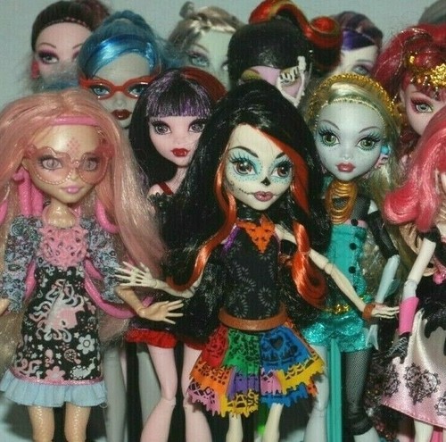 Monster high dolls - (list,
