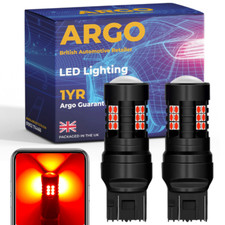 Fits Honda Civic FN Led Xenon Canbus 580 T20 Brake Light Stop Tail Bulbs 2005-11