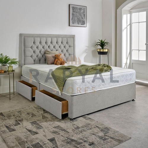 Reinforced divan bed mattress - reinforced,
