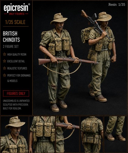 Post resin model 35 scale - resin,